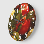 Herbst Äpfel Design Küchenmauer Uhr (Winkel)