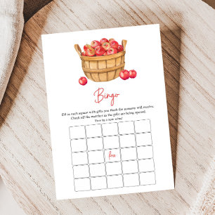 Herbst-Apfelkorb-Baby-Shower-Bingo-Spiel
