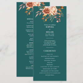 Herbst Aquamarin Wasserfarbe Terracotta auf dem Mo Programm