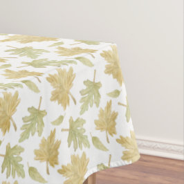 Herbst-Aquarell-Blätter-Thanksgiving-Tischdecke Tischdecke