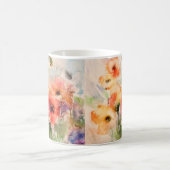 Herbst-Aquarell-Mohn Kaffeetasse (Mittel)