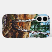 Herbst-Aquarellmalerei Case-Mate iPhone Hülle (Rückseite (Horizontal))