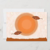 Herbst-Äquinoktikum-Party Einladung (Vorderseite)