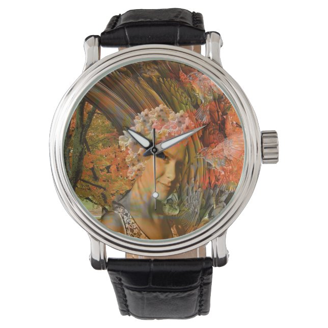 Herbst Armbanduhr (Vorderseite)