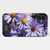 Herbst-Aster-Monogramm-Case-Mate iPhone 5 Fall Case-Mate iPhone Hülle (Rückseite (Horizontal))
