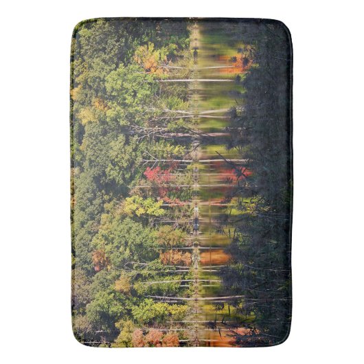 Herbst auf Beardsley-Teich Badematte (Vorderseite Vertikal)