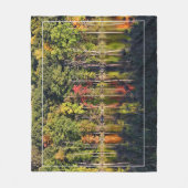 Herbst auf Beardsley-Teich Fleecedecke (Vorderseite)
