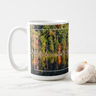 Herbst auf Beardsley-Teich Kaffeetasse