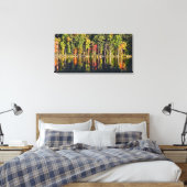 Herbst auf Beardsley-Teich Leinwanddruck (Insitu (Schlafzimmer))