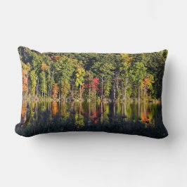 Herbst auf Beardsley-Teich Lendenkissen