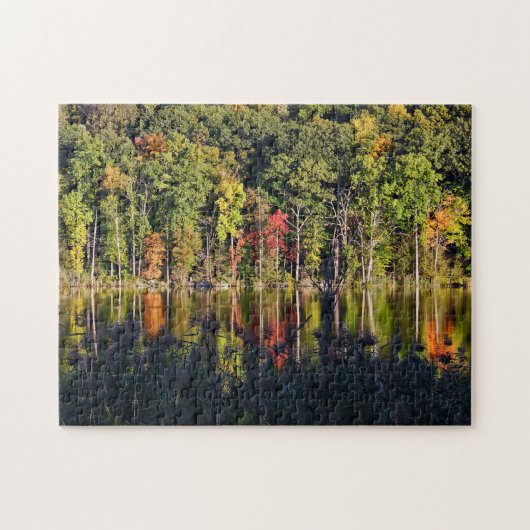 Herbst auf Beardsley-Teich Puzzle (Horizontal)