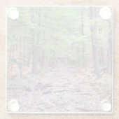 Herbst auf Blue Hills Reservierung Red Dot Trail Glasuntersetzer (Rückseite)