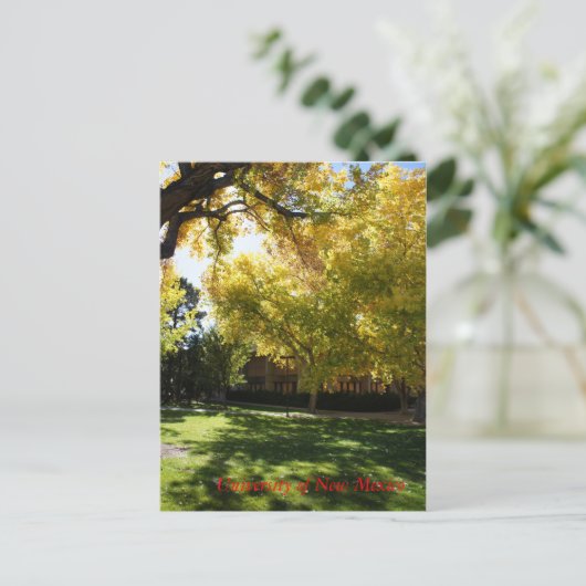 Herbst auf Campus I Postkarte (Stehend Vorderseite)