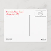 Herbst auf Campus I Postkarte (Rückseite)