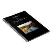 Herbst auf dem Bayou-Notebook Notizblock (Rechte Seite)