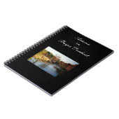 Herbst auf dem Bayou-Notebook Notizblock (Linke Seite)