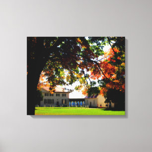 Herbst auf dem Berg Vernon Wrapped Canvas Leinwanddruck