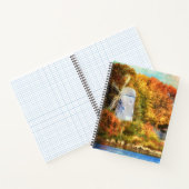 Herbst auf dem Fluss Notizblock (Innenseite)