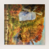 Herbst auf dem Fluss Puzzle (Horizontal)