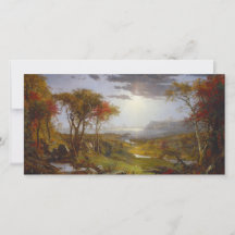 Herbst auf dem Hudson River (New Yorker Staat)