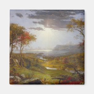 Herbst auf dem Hudson River (New Yorker Staat) Magnet