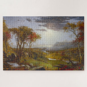 Herbst auf dem Hudson River (New Yorker Staat) Puzzle