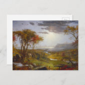 Herbst auf dem Hudson River Postkarte (Vorne/Hinten)