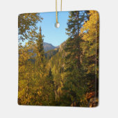 Herbst auf dem Weg zum Traumsee Keramikornament (Links)