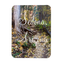 Herbst auf dem West Fork Trail in Sedona, Arizona