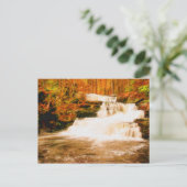 Herbst auf den Poconos Postkarte (Stehend Vorderseite)