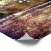 Herbst auf der Bronte Creek Poster (Ecke)