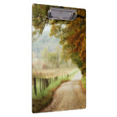 Herbst auf einer Landstraße Klemmbrett (Rechts)