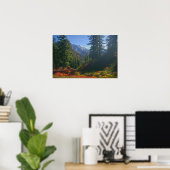 Herbst auf Mount Shuksan Print Poster (Heimbüro)