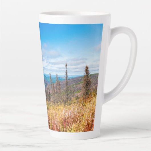 Herbst auf Murphy Dome Milchtasse (Rechts)