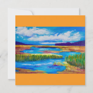 Herbst auf Phillips Lake Card