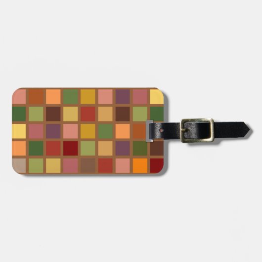 Herbst auf Platz Personalisiert Gepäckanhänger (Vorderseite horizontal)