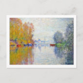 Herbst auf Seine in Argentinien am Monet Postkarte (Vorderseite)