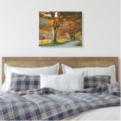 Herbst auf Sparks Lane Leinwanddruck (Insitu (Schlafzimmer))