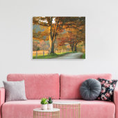 Herbst auf Sparks Lane Leinwanddruck (Insitu (Wohnzimmer))