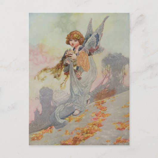 Herbst aus der Saison Postkarte (Vorderseite)