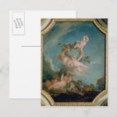 Herbst aus einer Reihe von vier Jahreszeiten Postkarte (Vorne/Hinten)