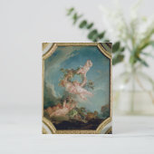 Herbst aus einer Reihe von vier Jahreszeiten Postkarte (Stehend Vorderseite)