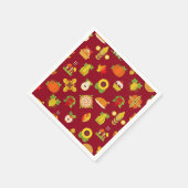 Herbst/Autum Heritage Paper Serviette (Ecke)