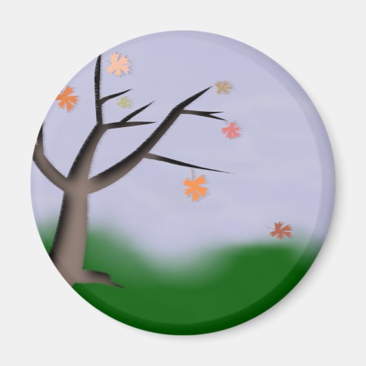 Herbst autumn magnet (Vorne)