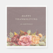 Herbst/Autumnal Erntedank Party Serviette (Vorderseite)