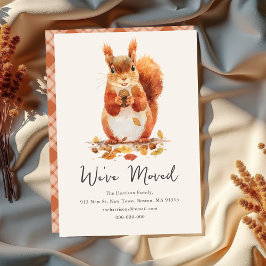 Herbst Autumnal Niedliches Eichhörnchen | Neue Zuh Ankündigung