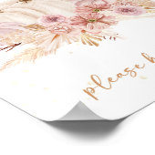 Herbst Baby Duwer Drinks Zeichen Poster (Ecke)