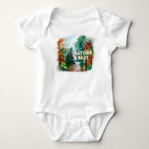 Herbst Baby Jersey Bodysuit Strampler