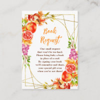 Herbst-Baby-Shower-Buch-Anfrage