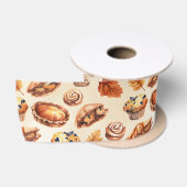 Herbst Backwaren Satinband (Spule)